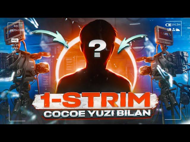 🤩 1- STRIM //🔥 COCOE YUZI BILAN  - PUBG MOBILE