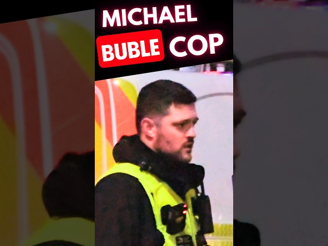MICHAEL Bublé IS A COP NOW ???