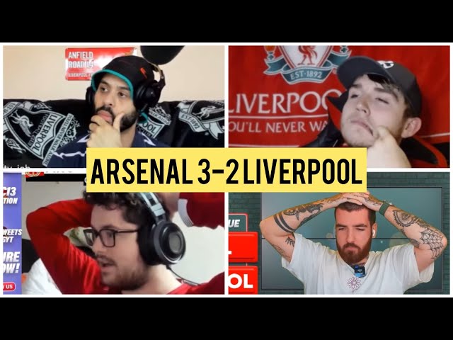 LIVERPOOL FANS FURIOUS REACTION AFTER 3-2 LOSS AGAINST ARSENAL!! ARSENAL 3-2 LIVERPOOL