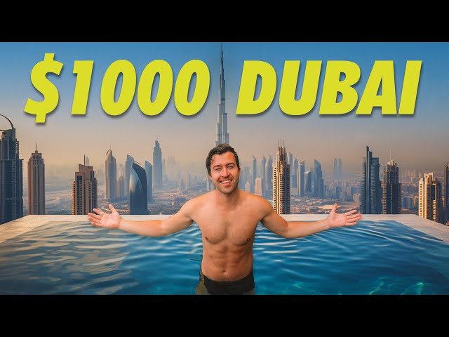 What Can $1,000 Get in Dubai (World's Richest City)