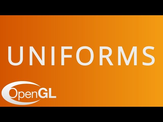 Uniforms in OpenGL