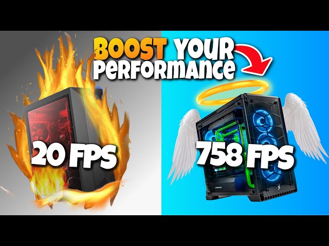 Easy FPS Boost & Max Performance Tips in Fortnite for PC! (Low End PC Tweaks to Increase FPS)