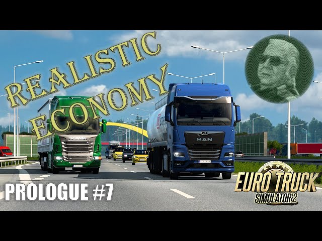 [ETS2] Realistic economy play through | Prologue 7 | To Warsaw in my new favorite truck.