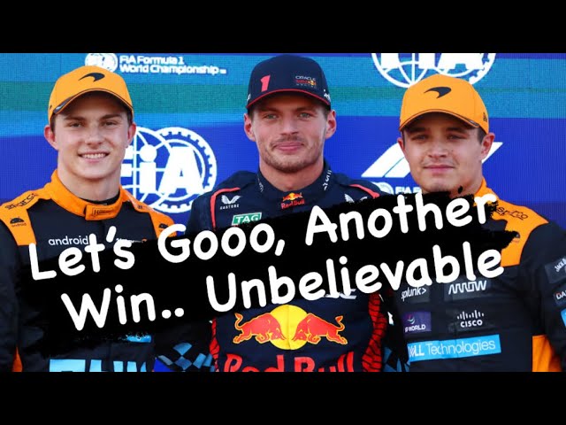 Max Verstappen Red Bull Team Radio After Winning The Japanese GP - F123 Game footage