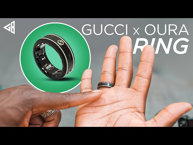 Gucci x Oura Ring 3 Unboxing - The £820 Smart Wellness Ring