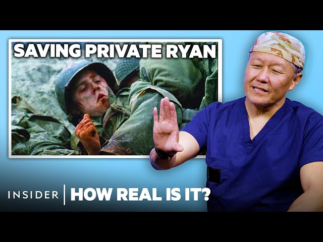 Military Trauma Surgeon Rates 9 More Battle Wounds In Movies and TV | How Real Is It? | Insider