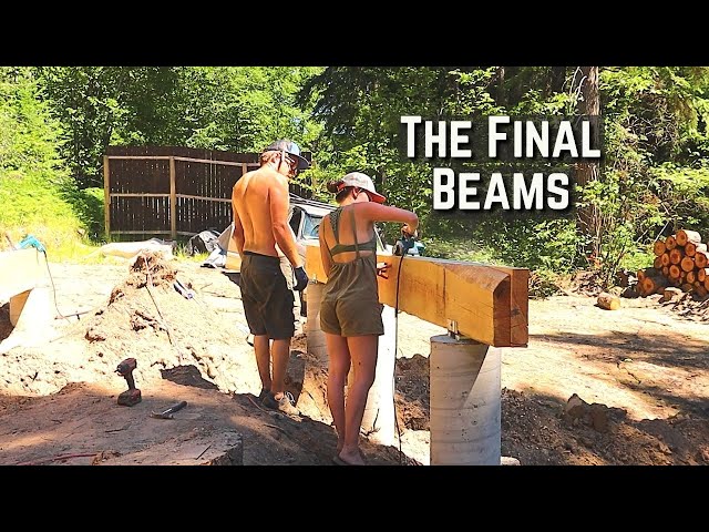 Finishing the Girders Pt 2 | Building an Off Grid Home in the Mountains
