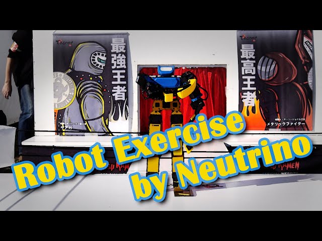 The muscle training by Neutrino: Robot Pro-Wrestling Dekinnoka!46, Nov. 3,2022
