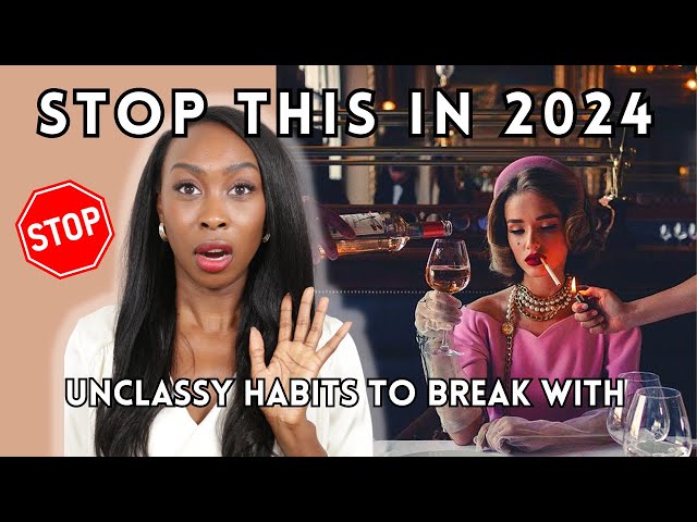 Become More Elegant By Quitting These 10 Things | STOP These Bad Habits in 2024✨💕