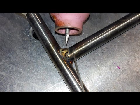 TIG welding thin pipe