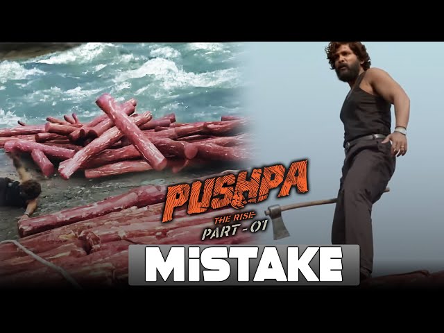 Mistake In Pushpa The Rise Movie | #1takefacts #alluarjun