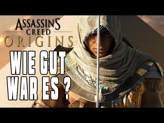Wie gut war Assassins Creed Origins? 7 Jahre später! mit @FragNartYT