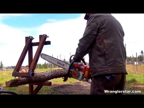 A Better Way To Cut Firewood