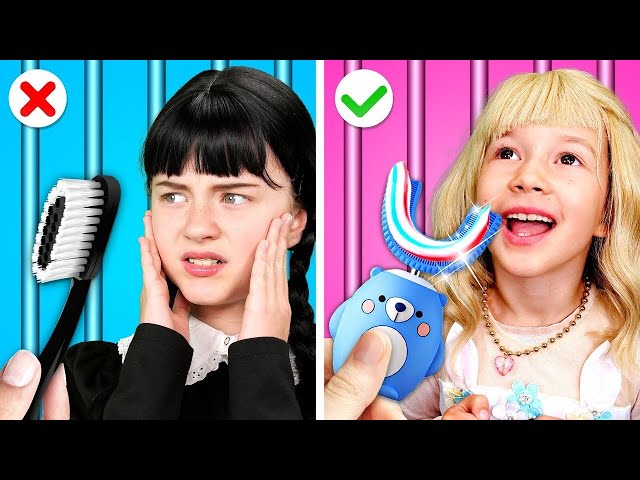 Reiche Mom vs. Arme Mom im Knast - Wednesday vs. Barbie Eltern-Hacks von Gotcha!