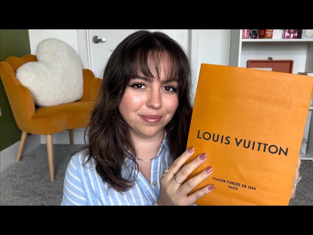 ASMR Unboxing My New Louis Vuitton Purse 🤎