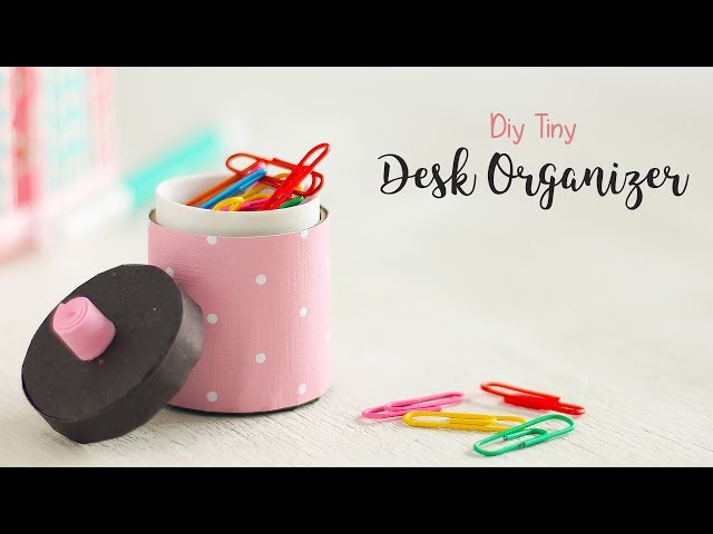 DIY Tiny Desk Organizer | Craft Ideas | Ventunoart