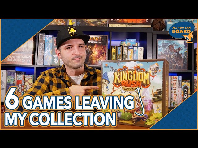 Curating My Collection (Ep.3) | 6 More Games Leaving my Shelf!