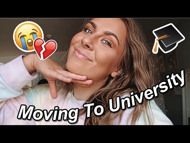 Moving To University UK 2020 *emotional* | University Moving Vlog