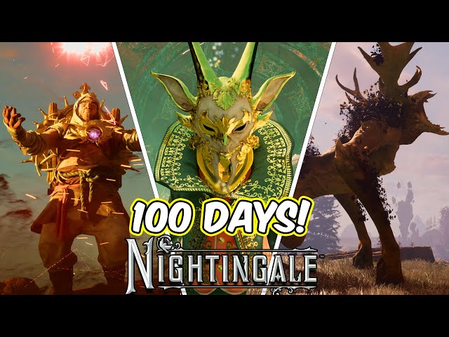 I Spent 100 Days Completing NIGHTINGALE!!