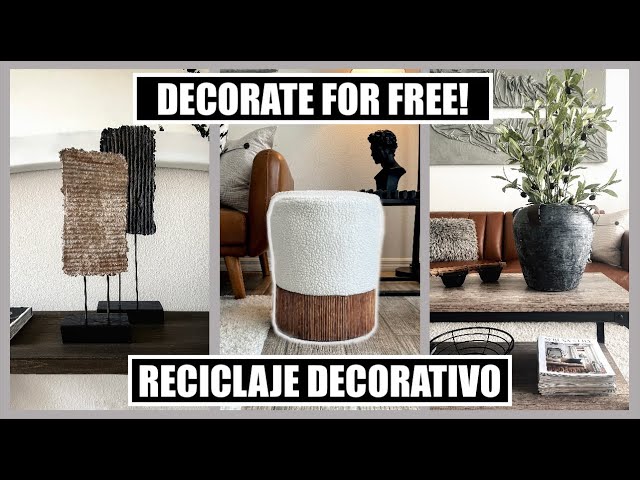 ♻️❤️ Recycling Decoration: How to give your old objects a second life 🏡🏆