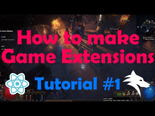 How to make Game Extensions with React & Overwolf - Tutorial #1