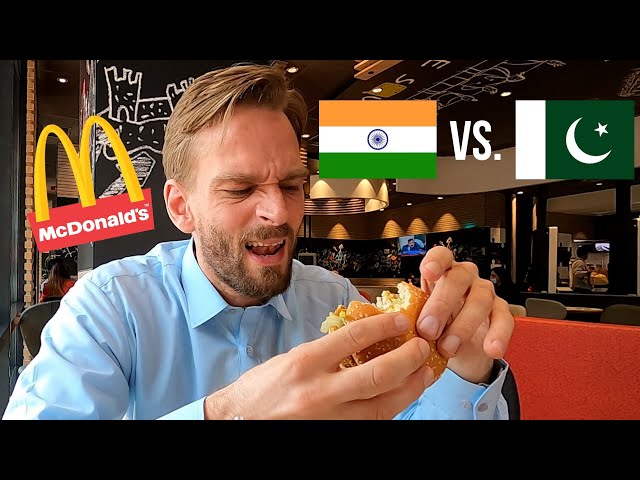 McDonald's India vs. Pakistan: Which is Best? I Flew to Both! 🍔