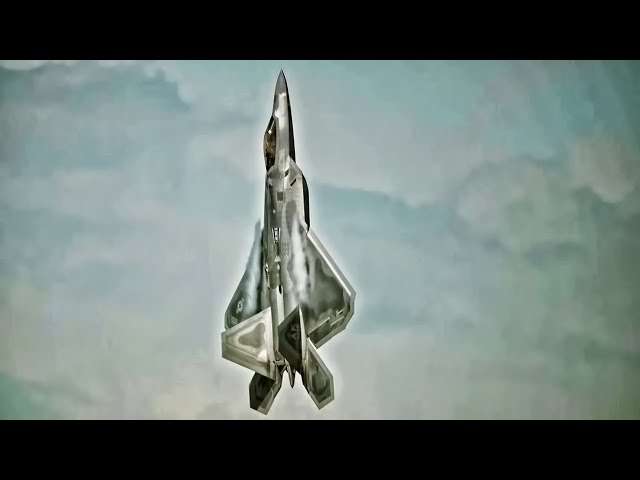 F-22 Raptor Fighter Jet • USAF