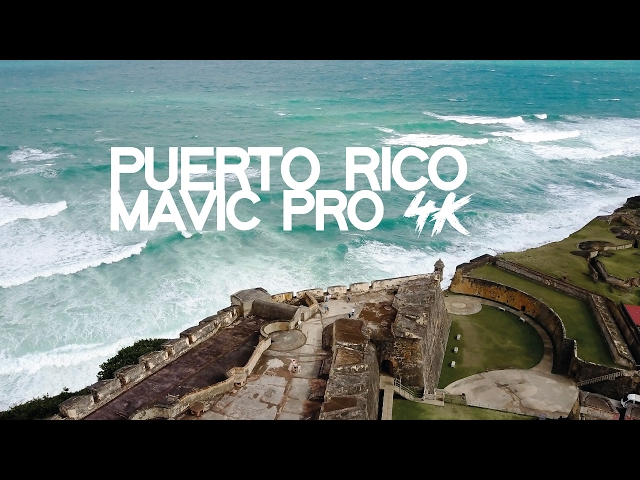 Epic Drone shot over San Juan Puerto Rico |  Mavic Pro 4k