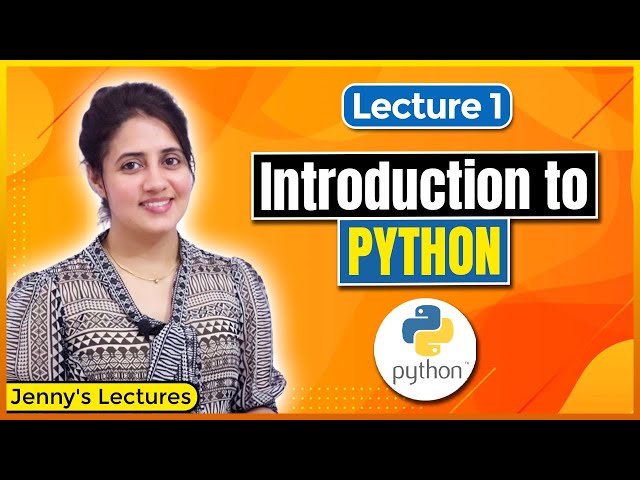 Introduction to Python Programming | Python for Beginners #lec1