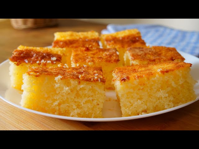 Juicy yogurt cake without flour! In the oven in just 5 minutes!