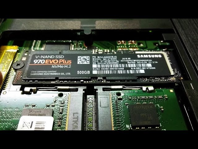 How to Install NVMe M.2 SSD on Acer Aspire E15 E5 575 Laptop SAMSUNG NVMe M.2 SSD Installation Guide