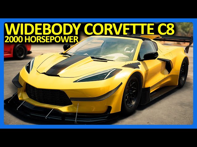 Subs Built a 2000 Horsepower Corvette C8... and Then RUINED It.