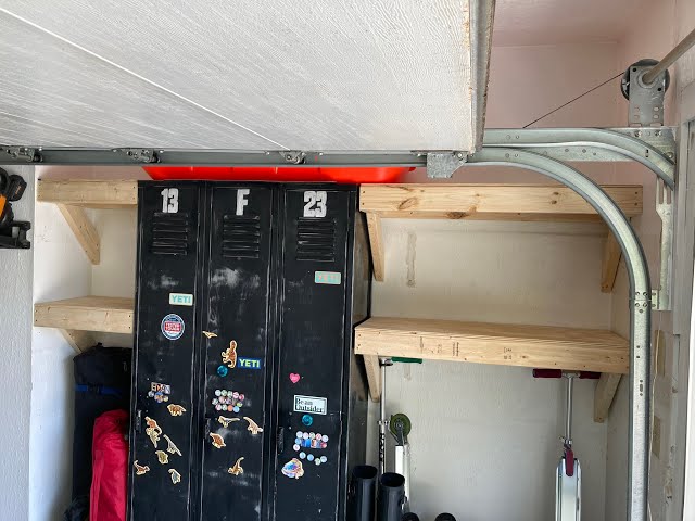 Easy Garage Shelf Build