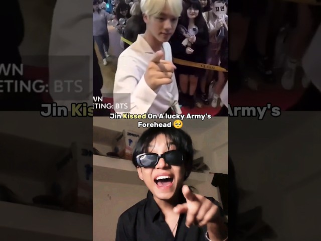 Jin Kissed A Army..😱#shorts#bts