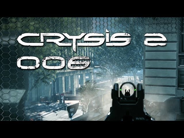 Crysis 2: #006 - Lass' dich gefälligst über den Haufen schießen! | Gameplay [DE/1080p]