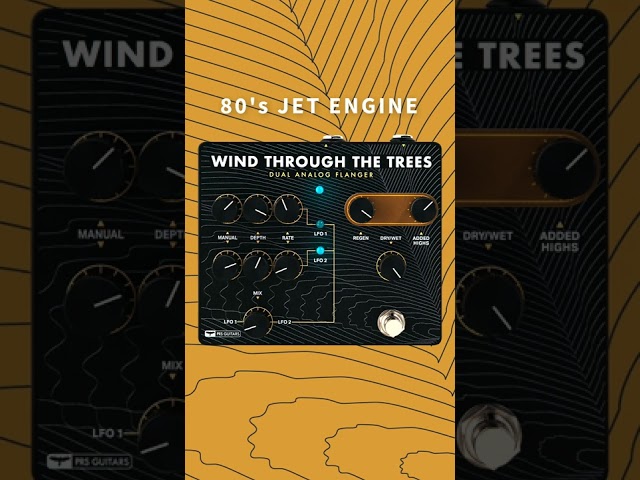 Wind Through The Trees: 80's Jet Engine | Tone Sample | PRS Guitars #shorts