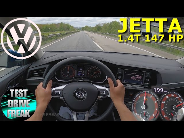 2019 Volkswagen Jetta S 1.4 TSI 147 HP TOP SPEED AUTOBAHN DRIVE POV