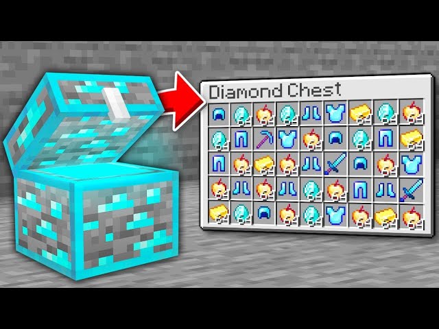 Minecraft but, I can CRAFT ILLEGAL CHESTS in Hindi