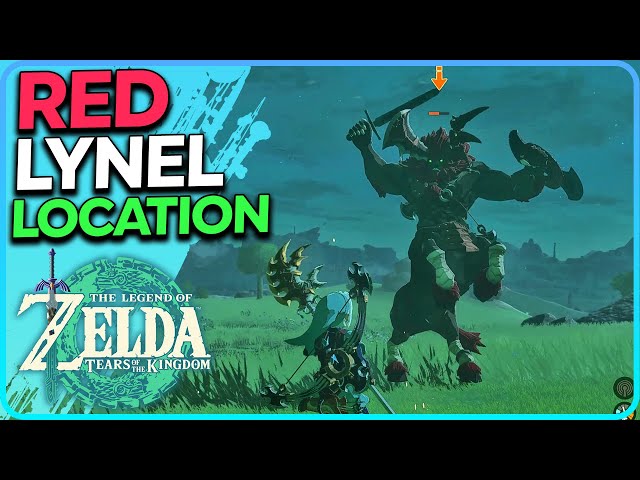 Red-Maned Lynel location Zelda Tears of the Kingdom