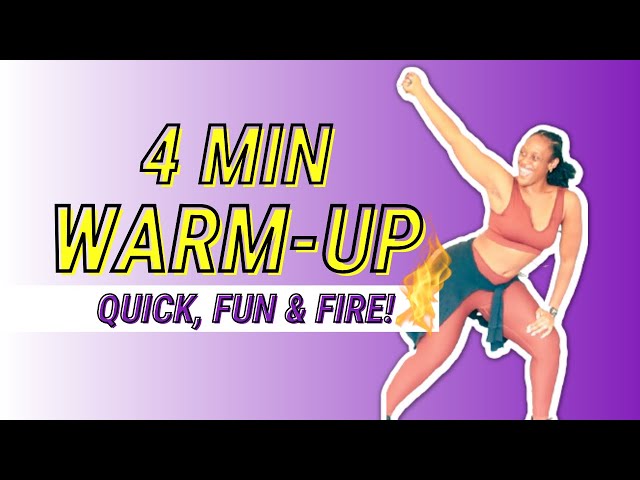 Quick DANCE WARM UP ROUTINE that is FIRE 🔥 | Do this BEFORE your workout