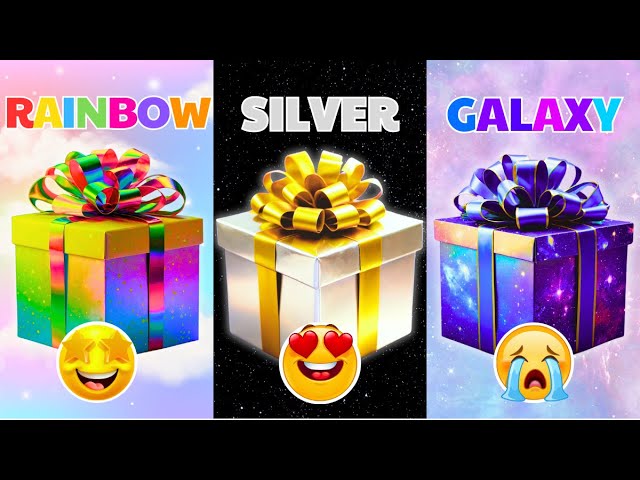 Choose Your Gift 🎁| Rainbow, Silver or Galaxy 🤩😍😭| Are You a Lucky Person or Not?