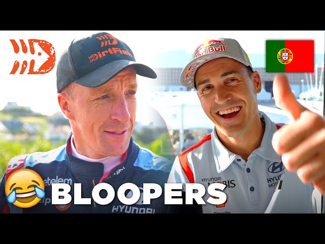 Meeke's New Hat & Sordo's 'Luck Day' - Bloopers & Funny Moments from WRC Rally Portugal 2023