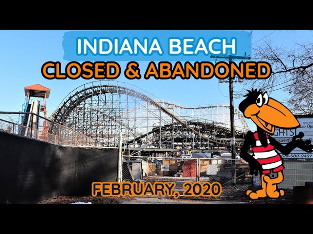 Indiana Beach Closed and Abandoned - Looking Around Days After Closure Announcement - February, 2020