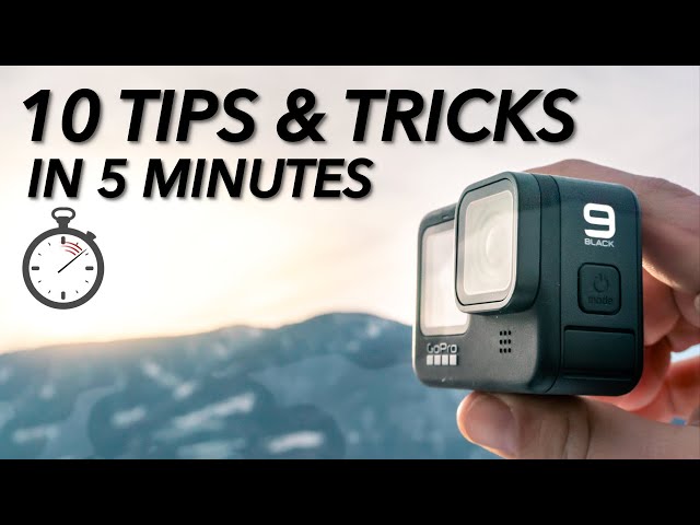 10 GoPro Hero 9 Tips & Tricks in 5 minutes!