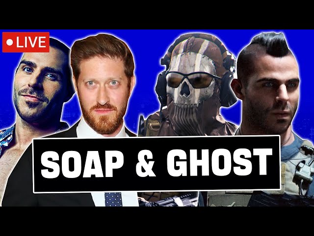 🔴Ghost & Soap Actors Samuel Roukin & Neil Ellice talk Call of Duty: Modern Warfare 2