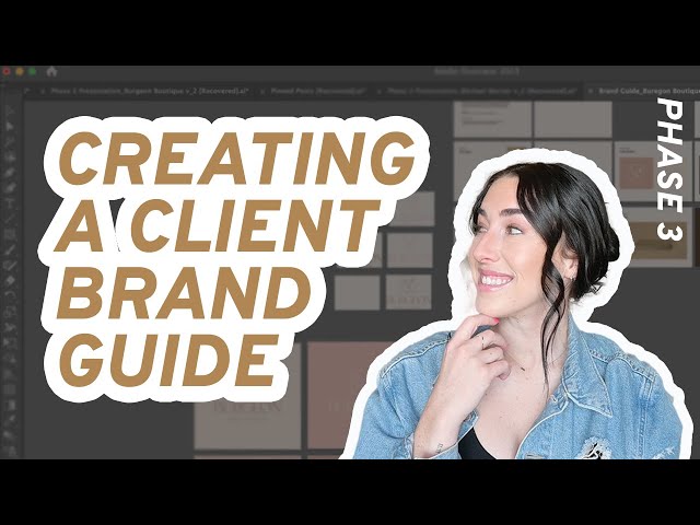 BRAND DESIGN PROCESS: How to Put Together a Brand Guide