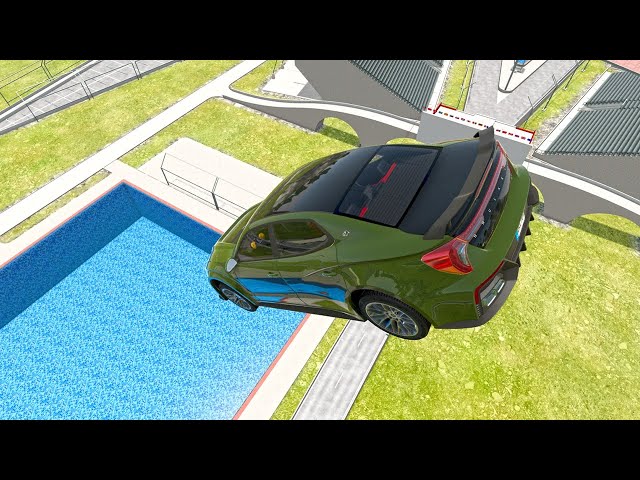 Car Jump Arena Madness #131 – BeamNG Drive