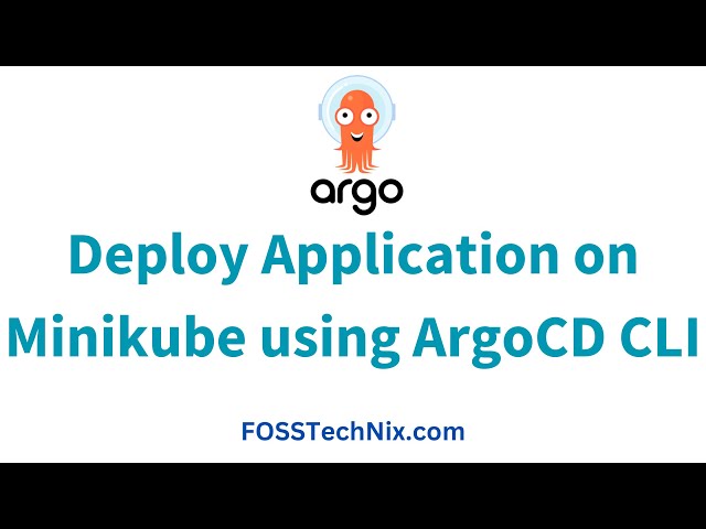 How to Deploy Application on Minikube Using ArgoCD CLI | GitOps with ArgoCD Tutorial |Install ArgoCD