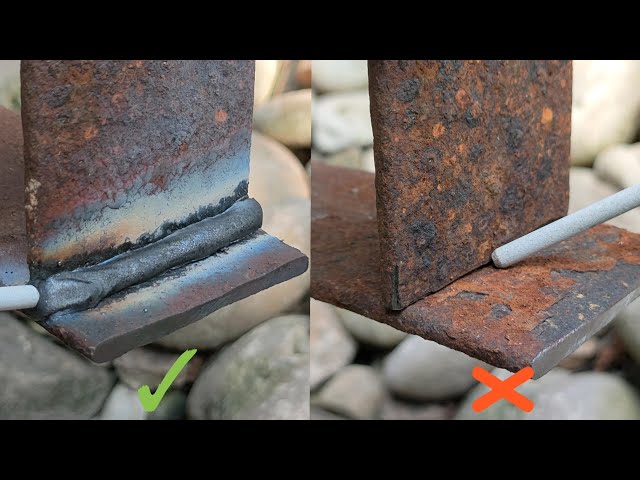 stop bad welding !!! three welding techniques position 2f
