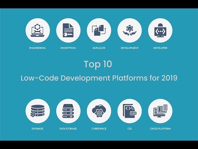 Top 10 Low-Code Development Platforms for 2019